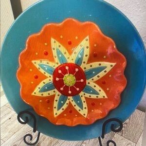 Handmade plate wall hanging